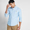 RL Blue embroidered logo Oxford Shirt